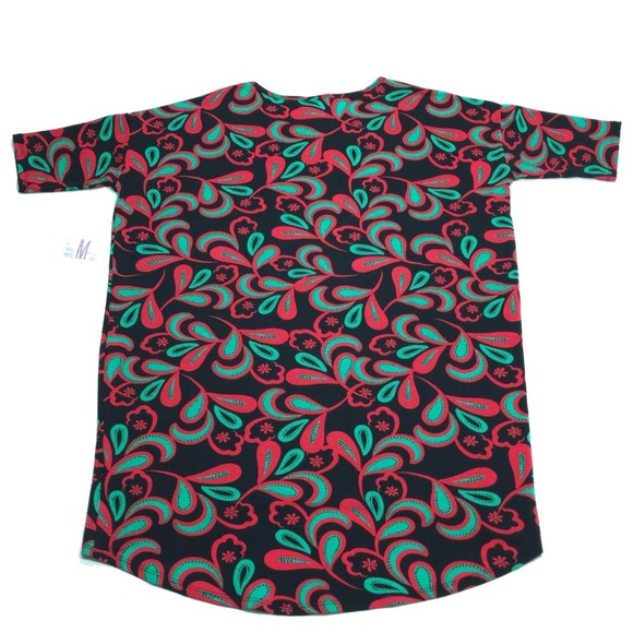 LuLaRoe Irma Tunic Top Short Sleeve Shirt - Picture 2 of 5